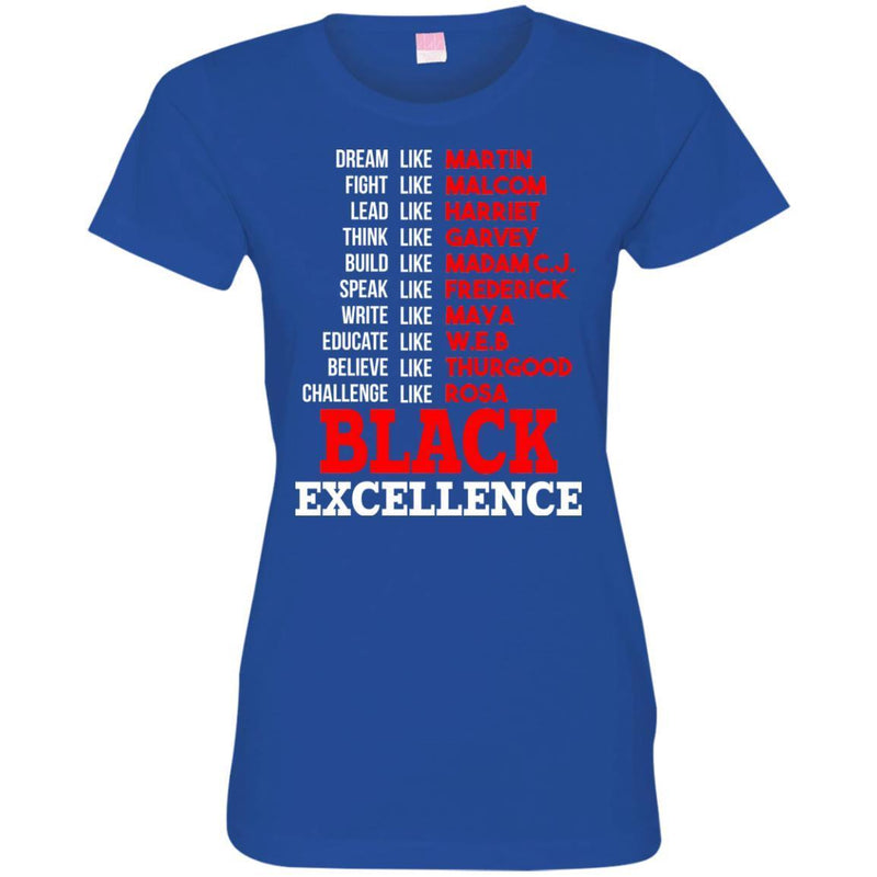 Black Excellence Funny T-shirts CustomCat