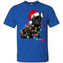 Black French Bulldog Light Around Body Funny Gift Lover Dog Tee Shirt CustomCat