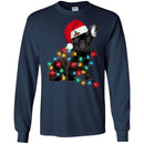 Black French Bulldog Light Around Body Funny Gift Lover Dog Tee Shirt CustomCat