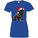 Black French Bulldog Light Around Body Funny Gift Lover Dog Tee Shirt CustomCat