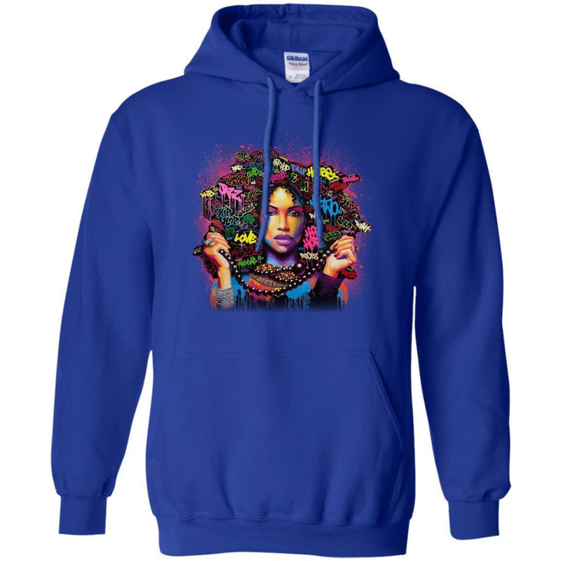 Black Girl Black History Month T-Shirt African American Beautiful Girl Tees Funny Gift CustomCat