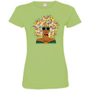 Black Girl Flower Girl T-shirt For Melanin Queens CustomCat