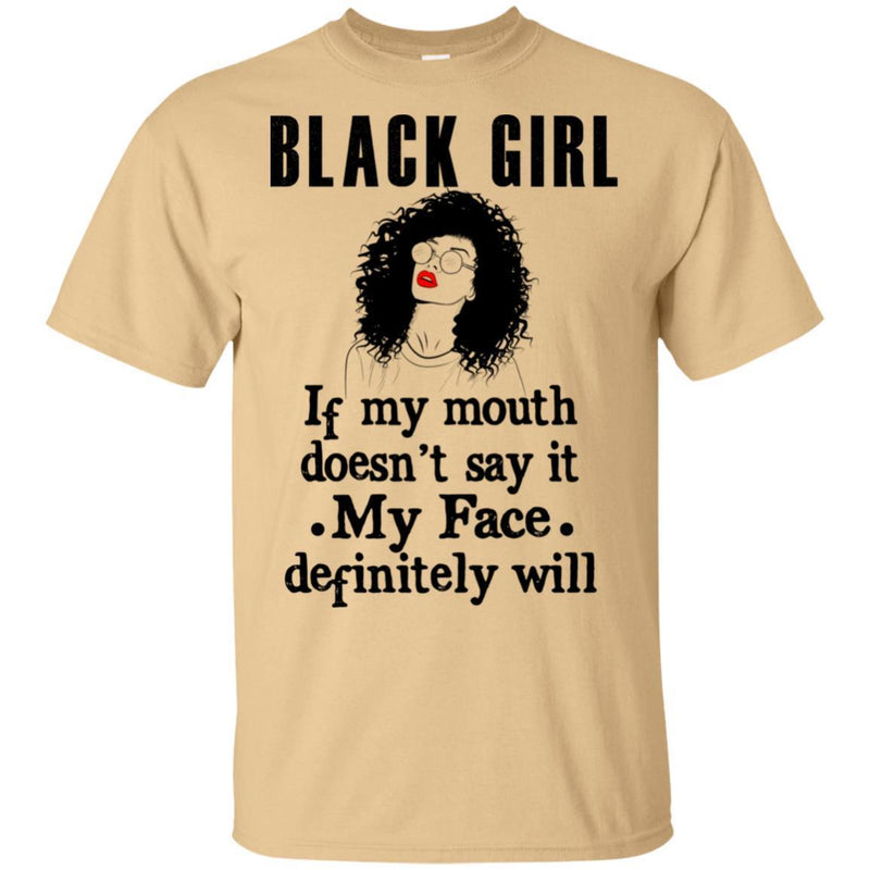 Black Girl If My Mouth CustomCat