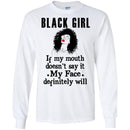 Black Girl If My Mouth CustomCat