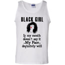 Black Girl If My Mouth CustomCat