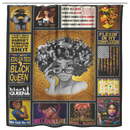 Black Girl My Roots African American Shower Curtains For Bathroom
