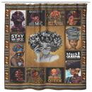 Black Girl My Roots African American Shower Curtains For Bathroom