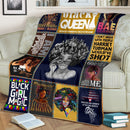 Black Girl My Roots Fleece Blanket interestprint