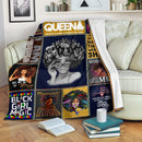 Black Girl My Roots Fleece Blanket interestprint