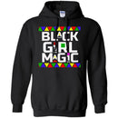 Black Girl T-Shirt Black Girl Magic Black History African Pride Women Tops Tees Funny Gift Shirts CustomCat