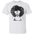 Black Girl T-Shirt Black History Month T-Shirt African American Beautiful Girl Tees Funny Gift CustomCat