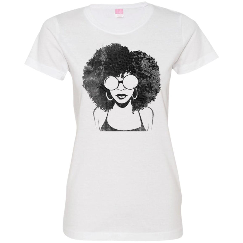 Black Girl T-Shirt Black History Month T-Shirt African American Beautiful Girl Tees Funny Gift CustomCat