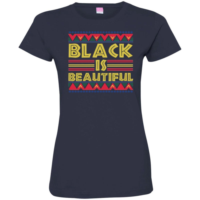 Black Girl T-Shirt Black Is Beautiful African American Black History Month for Men & Women Tee Shirts CustomCat