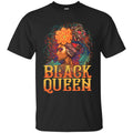 Black Girl T-Shirt Black Queen The Most Powerful Piece In The Game Beautiful Girl Tees Gift Shirts CustomCat