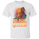 Black Girl T-Shirt Black Queen The Most Powerful Piece In The Game Beautiful Girl Tees Gift Shirts CustomCat