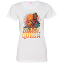Black Girl T-Shirt Black Queen The Most Powerful Piece In The Game Beautiful Girl Tees Gift Shirts CustomCat