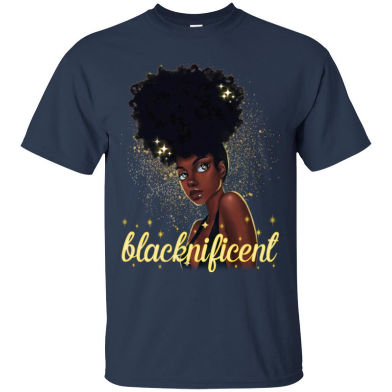 Black Girl T-Shirt Blacknificent Pride History Month Tees Gift Shirts CustomCat