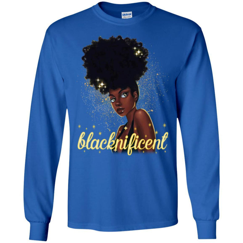 Black Girl T-Shirt Blacknificent Pride History Month Tees Gift Shirts CustomCat