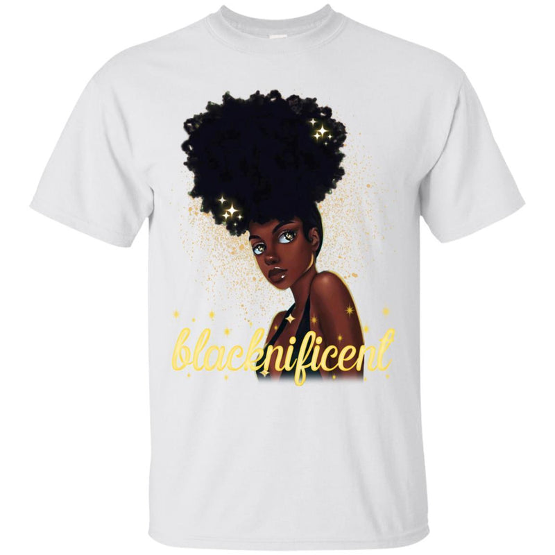 Black Girl T-Shirt Blacknificent Pride History Month Tees Gift Shirts CustomCat