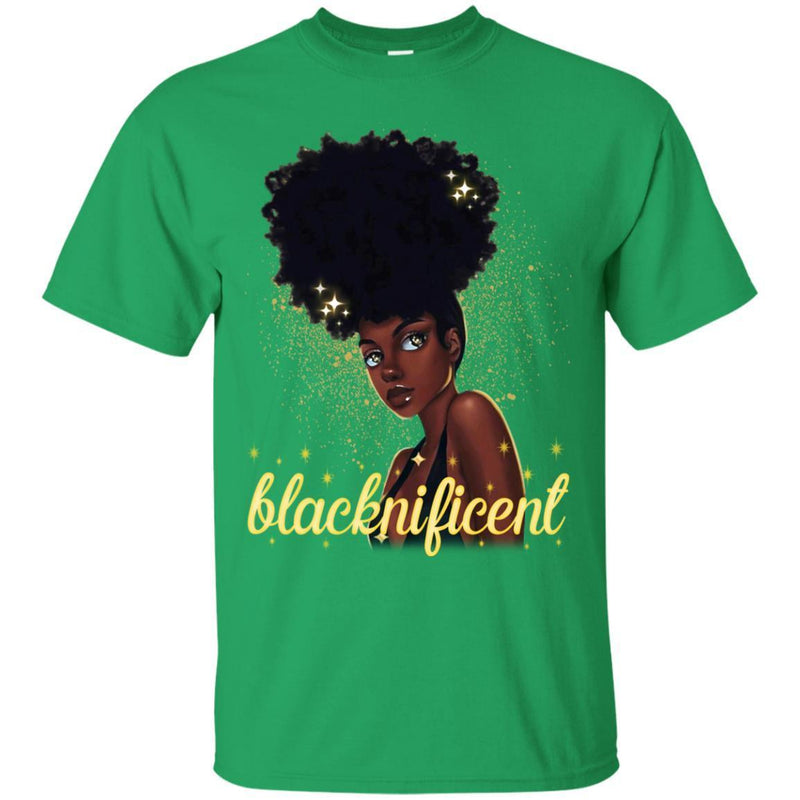 Black Girl T-Shirt Blacknificent Pride History Month Tees Gift Shirts CustomCat