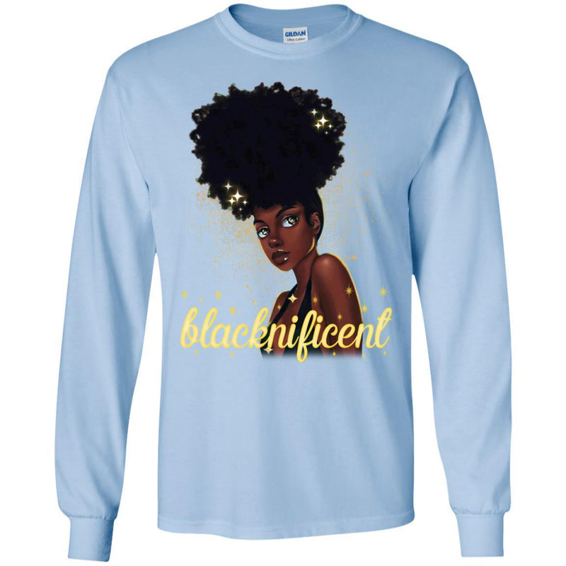 Black Girl T-Shirt Blacknificent Pride History Month Tees Gift Shirts CustomCat