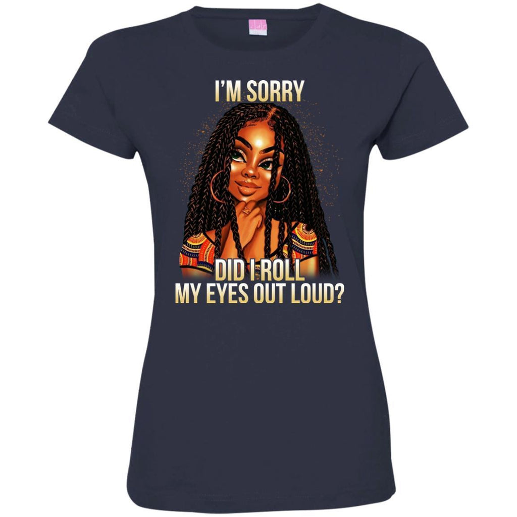 I'm Sorry Did I Roll My Eyes Out Loud Funny Elephant Gifts T-Shirt - TeeHex