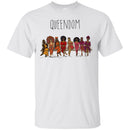 Black Girl T-Shirt Queendom Empowered Clothing For Women Shirts CustomCat
