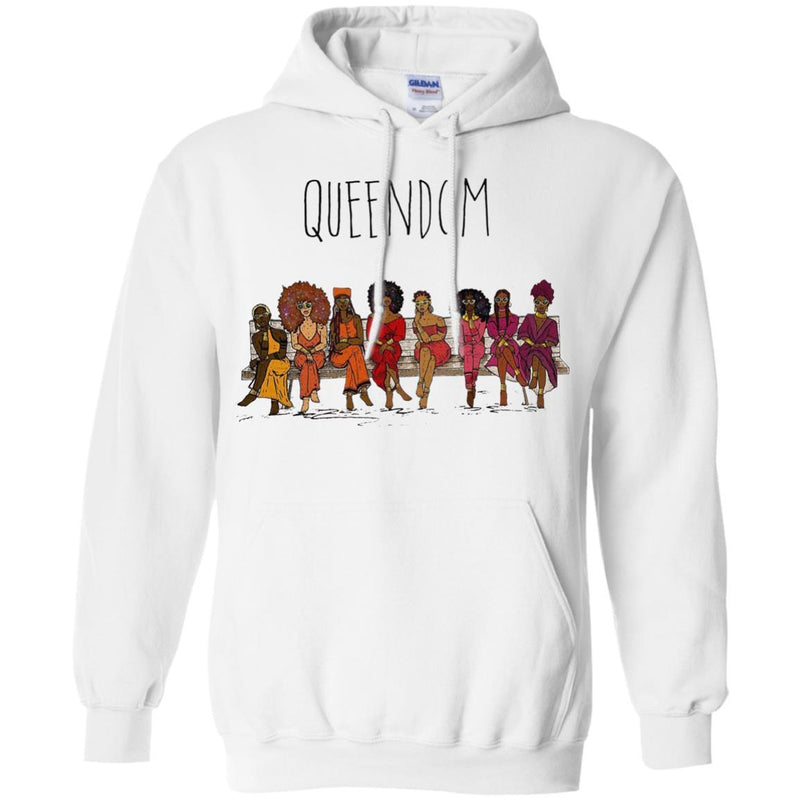 Black Girl T-Shirt Queendom Empowered Clothing For Women Shirts CustomCat