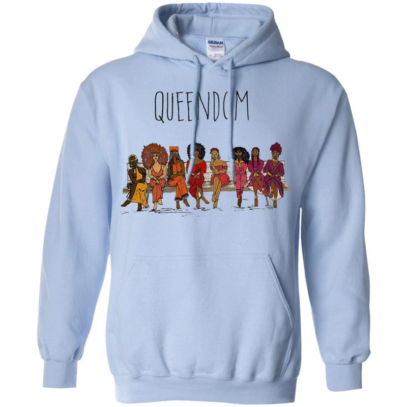 Black Girl T-Shirt Queendom Empowered Clothing For Women Shirts CustomCat