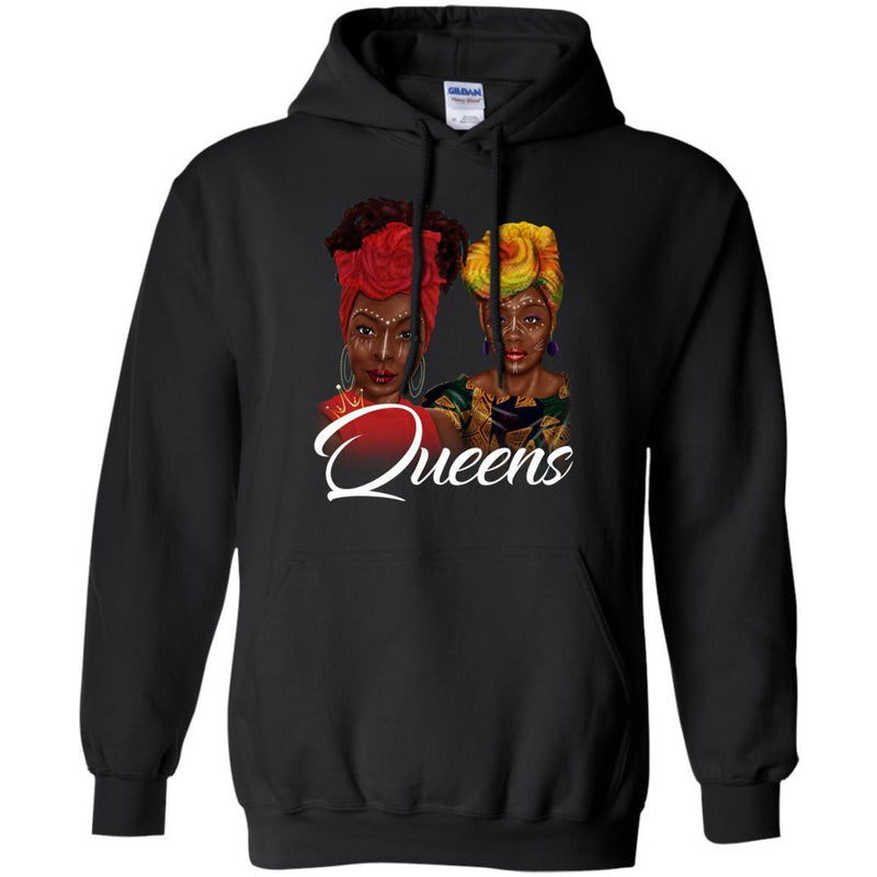 Black Girl T-Shirt Queens African American Girl Tees Gift Shirts CustomCat