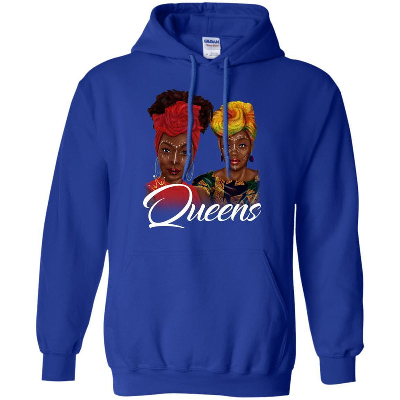 Black Girl T-Shirt Queens African American Girl Tees Gift Shirts CustomCat