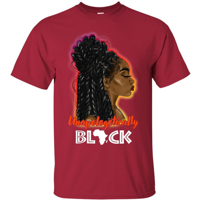 Black Girl T-Shirt Unapologetically Black Shirt Lives Matter Sweat Gift Tees Shirt CustomCat