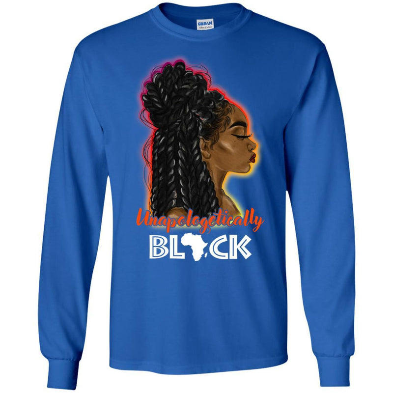 Black Girl T-Shirt Unapologetically Black Shirt Lives Matter Sweat Gift Tees Shirt CustomCat