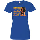 Black Girls Are Sunshine Mixed With A Little Hurricane Black History Month African Pride T Shirts CustomCat