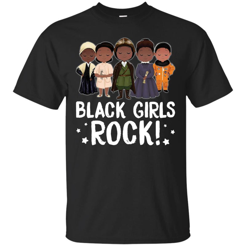 Black Girls Rock Funny T-shirts CustomCat