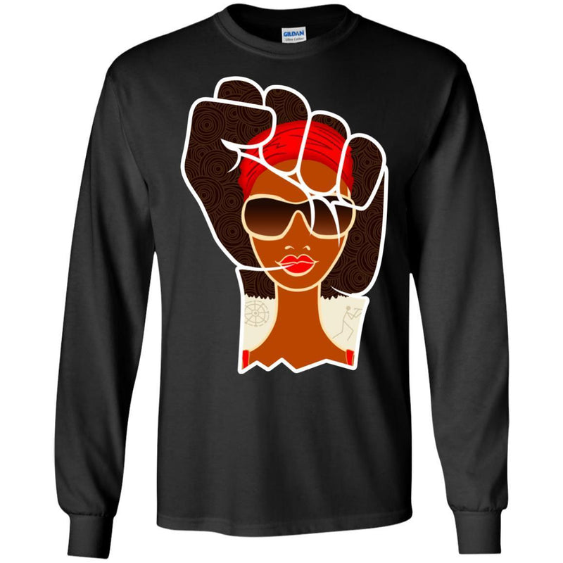 Black History Month T-Shirt for Women African Pride Shirts CustomCat