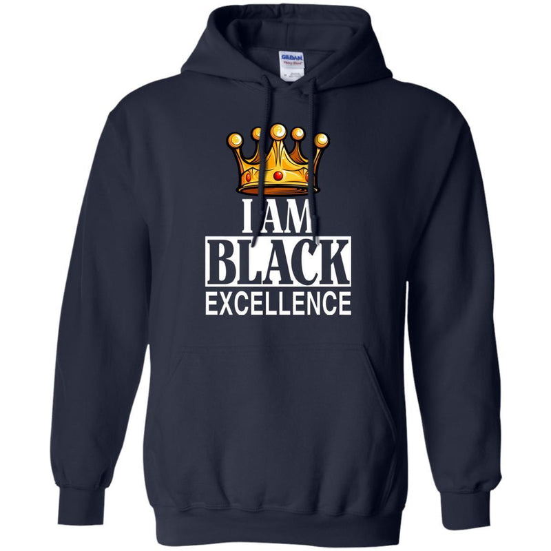 Black History T-Shirt I Am Black Excellence Africa Powers Grads Tees Women's Men's Gift Tee Shirt CustomCat