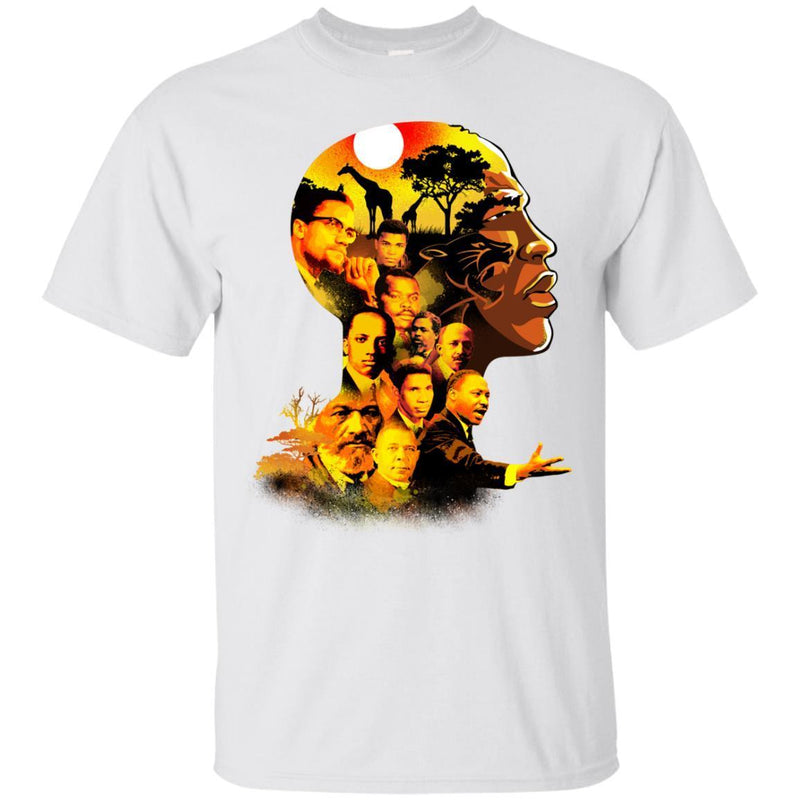 Black Men T-shirts For Melanin Kings CustomCat