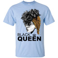 Black Queen Melanin Girl T-shirts CustomCat