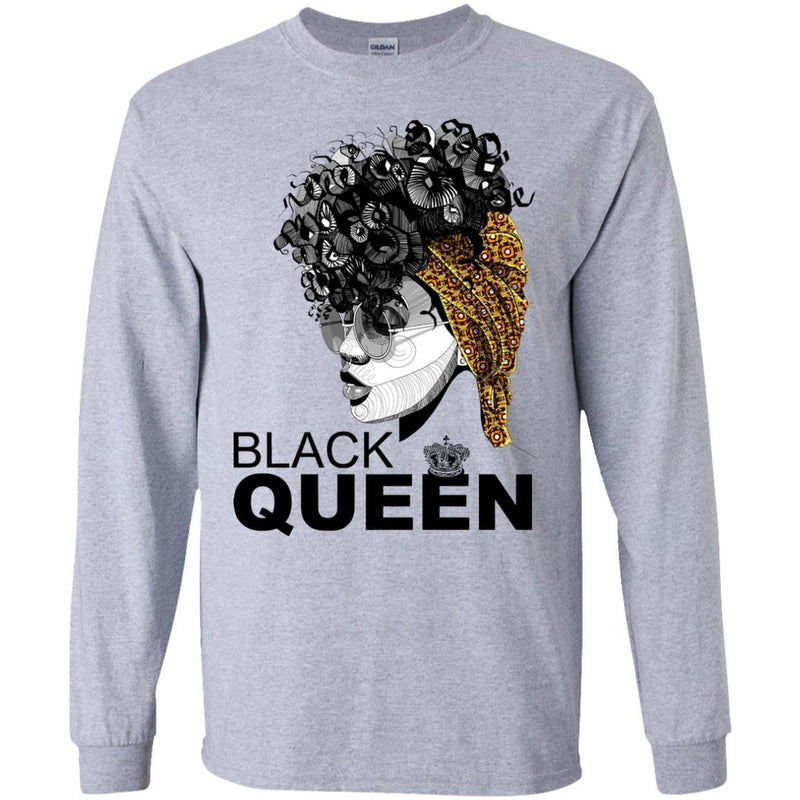 Black Queen Melanin Girl T-shirts CustomCat