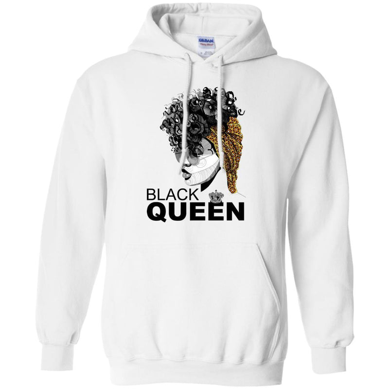 Black Queen Melanin Girl T-shirts CustomCat