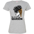 Black Queen Melanin Girl T-shirts CustomCat