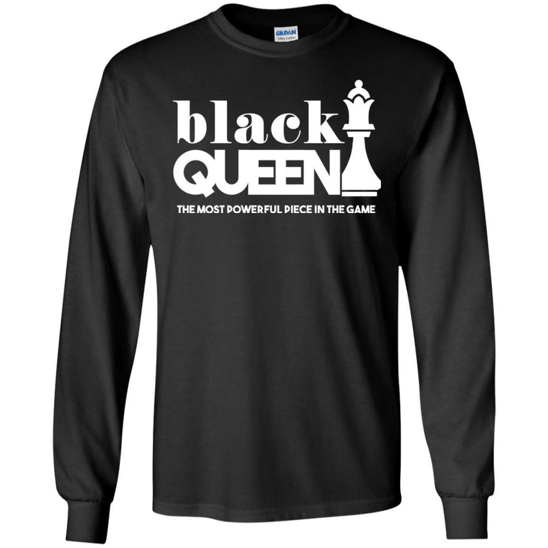 Black Queen The Most Powerful Piece In The Game Black History Month T Shirt CustomCat