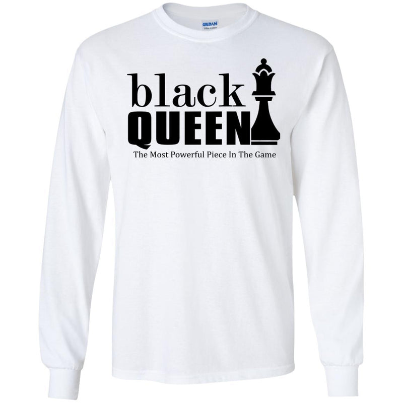 Black Queen The Most Powerful Piece In The Game Black History Month T Shirts CustomCat