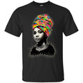 Black Queens Melanin Girls T-shirts CustomCat