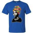 Black Queens Melanin Girls T-shirts CustomCat