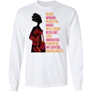 Black Woman Beautiful Magic Intelligent Resilient Love Innovative T-shirts CustomCat