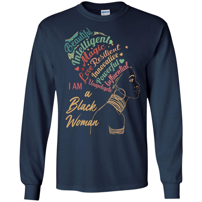 Black Woman T-shirts CustomCat