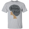 Black Women Strong Smart Beauty Confident Black History Month T-Shirt for Women African Pride Shirts CustomCat