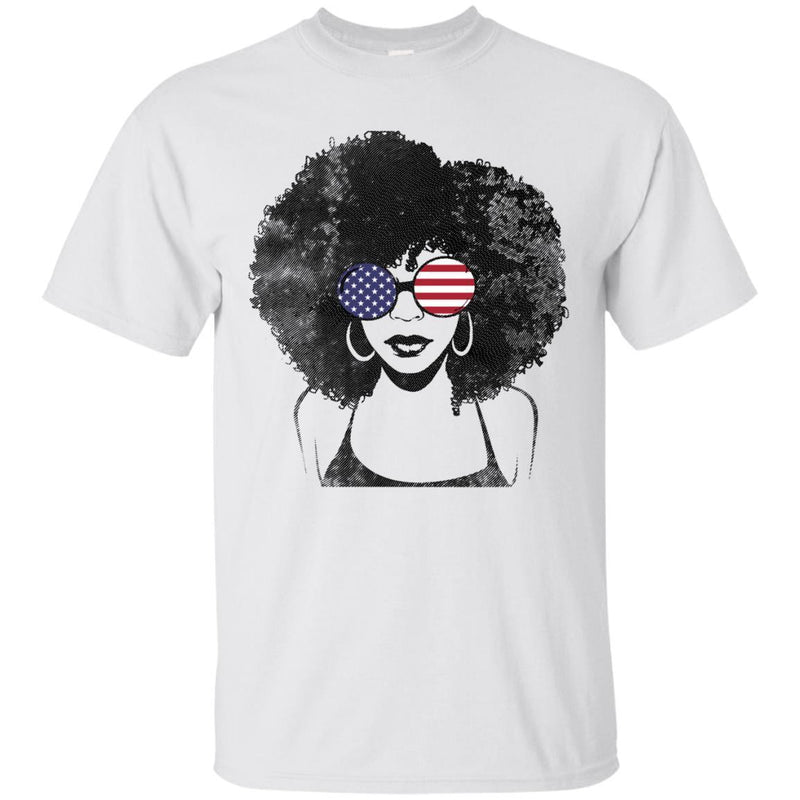 Black Women T-shirt For Melanin Queens CustomCat